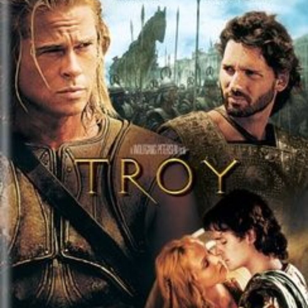 Troy (DVD) (2-Disc Full Screen Edition) Rated R Warner Bros Brad Pitt Eric Bana